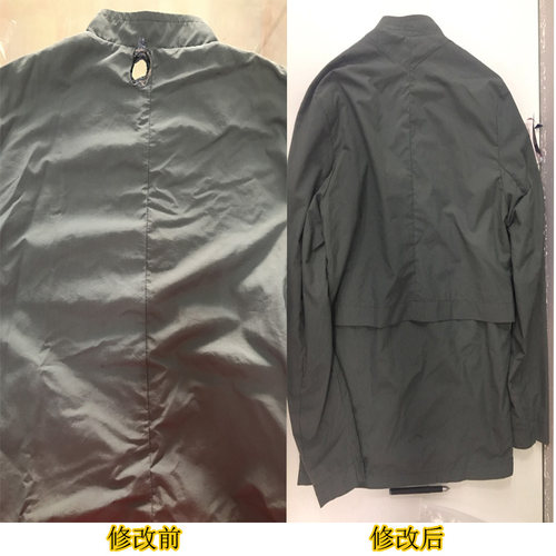 服装修改裁缝店 补衣服破洞刺绣 无痕修补羽绒服 破洞 修补牛仔裤
