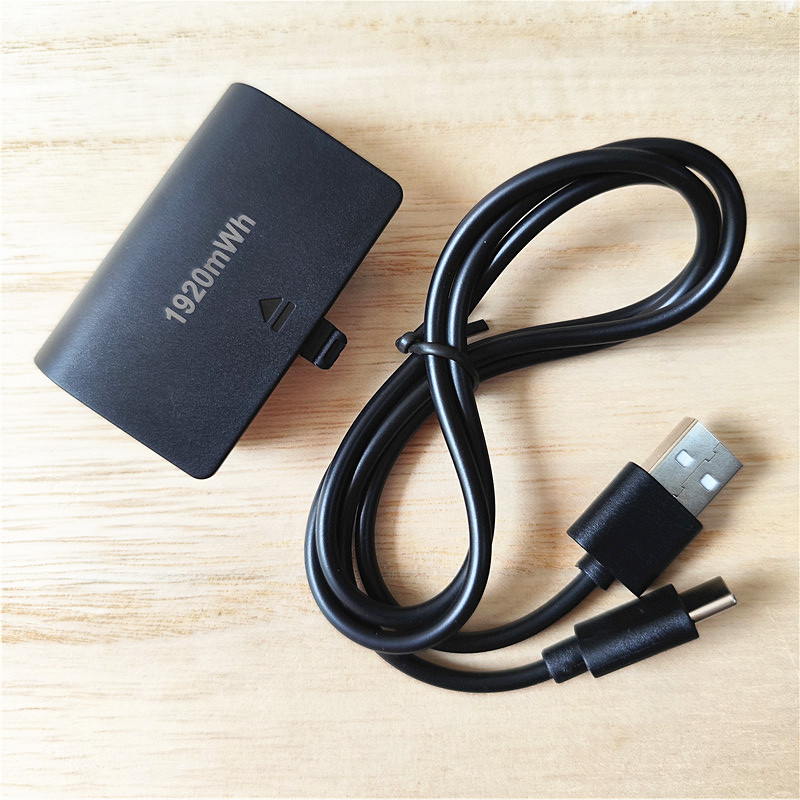 适用Xbox Series XSS无线手柄内置充电电池XSX手柄电池包800mAh