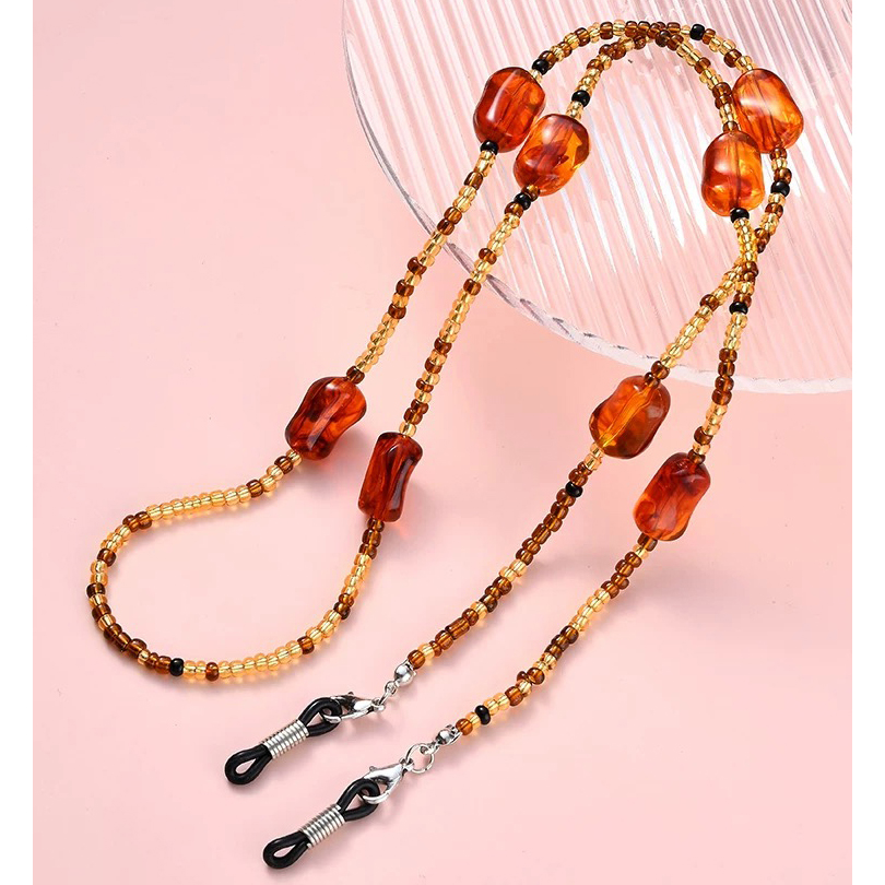 明星同款可挂脖眼镜链防丢链子防掉眼镜绳时尚老花镜挂绳太阳镜潮