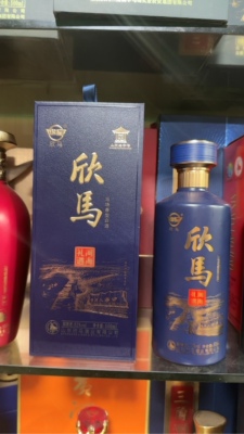 52度欣马河海礼遇马场香型东营特产纯粮固态白酒整箱六瓶实体发货