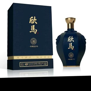 54度欣马醇粮30山东老字号马场香型小批量勾调高端酒纯粮酿造东营