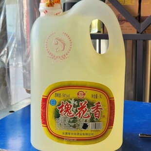 槐花香54度桶装白酒5L口粮酒槐花露酒东营特产马场酒发产地发货
