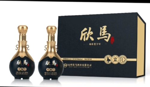 54度欣马小窖东营特产马场酒纯粮酿造高端商务走访礼品实体保真