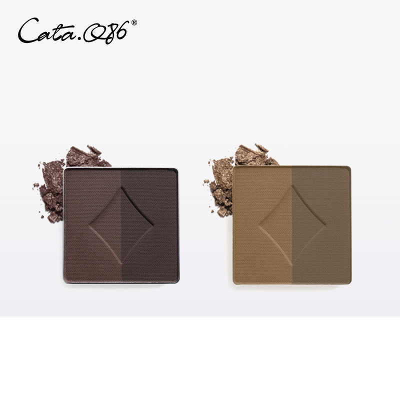 Cata.Q86卡希诺娃系列双色眉粉 持久自然染眉 不易晕染鼻影修容|ruв категории Косметика, карандаш/порошок/брови мазь - от Buy2taobao.com для оказания профессиональной услуги покупки агента Taobao