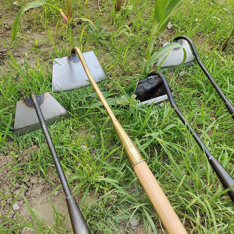 种菜家用农具农用工具开荒铲子全钢木柄铲松土除草锄头挖地多功能