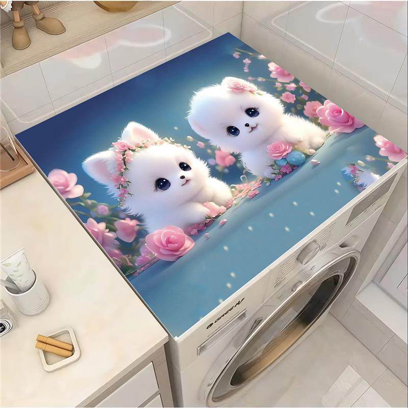 德国洗衣机防晒盖垫滚筒防水防尘罩套床头柜盖巾冰箱盖布免洗皮革,居家布艺,万能盖巾,淘宝优惠券,粉丝福利购,淘宝优惠卷