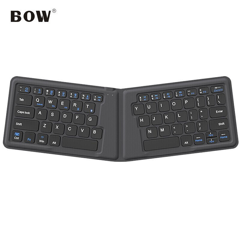 航世（BOW）HB188S-Y折叠无线蓝牙键盘ipad平板手机电脑通用办公