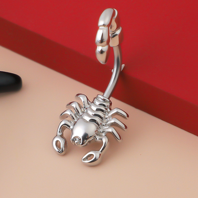 Simple Piercing Belly Button Buckle Ring Fashion