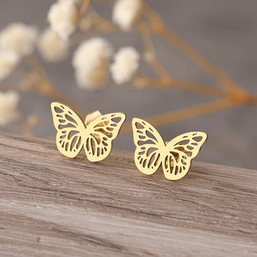 Stainless Steel Earrings 2023 Trend Mini Delicate Delicate