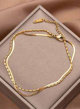 Fashion Jewelry Stainless Steel Women's Anklet Women's