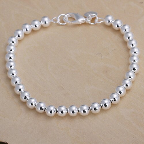 925 Stamped silver Bracelets  fashion Jewelry charm women