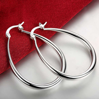 U Shape Small Hoop Earrings For Women Piercing Earring