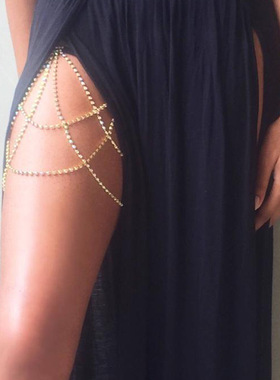 New Sexy Luxury Multi-layer Leg Body Chain for Women
