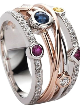 Huiran Fashion Cross Female Finger Ring Jewelry