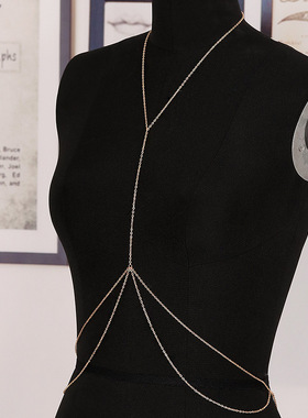 1 Pc Newest Fashion Sexy Body Chain Harness Crossover Belly