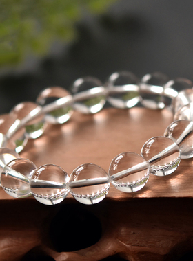 Natural Rock Crystal Bead Bracelet Women Fashion Reiki