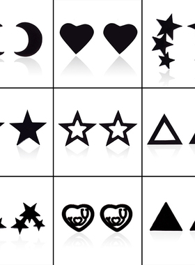 New Fashion Stud Earrings For Women Jewelry Stainless Steel