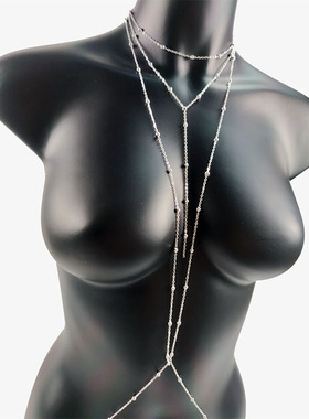 Fashion Body Jewelry Belly Chain Chest Chain Punk Sexy