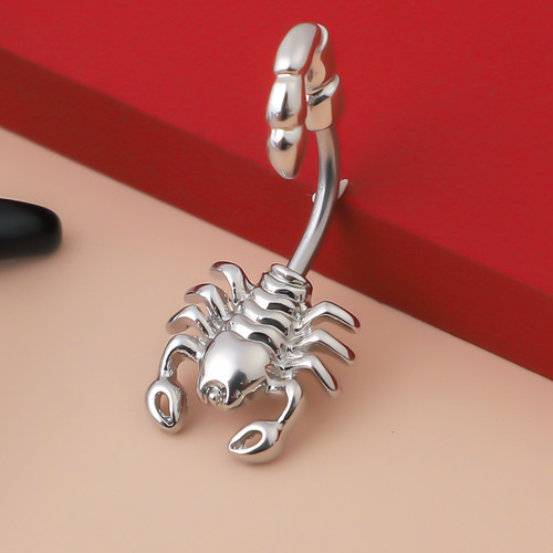 Simple Piercing Belly Button Buckle Ring Fashion