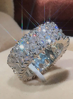 Elegant Female 925 Sterling Silver Big Water Drop Zircon