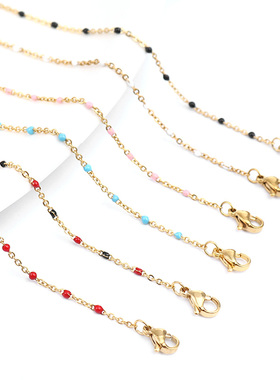 1 PC Fashion Stainless Steel Link Cable Chain Necklace For