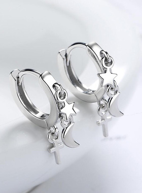 KOFSAC 2021 Fashion 925 Sterling Silver Earrings For Women