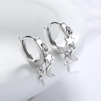 KOFSAC 2021 Fashion 925 Sterling Silver Earrings For Women