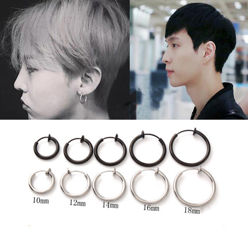 1 Piece Fashion Fake Nose Ring Goth Punk Lip Ear Nose Clip