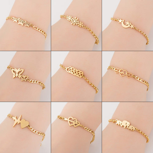 Eryday Jewellery Butterfly Charm Bracelet Femme Wedding Gift