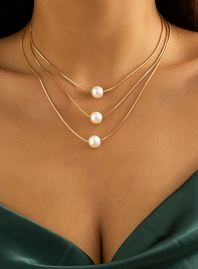 Ingemark Simple Kpop Snake Chain Choker Necklace for Women