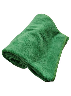 敏胤JZ- C406  30*70CM84G超细纤维多功能抹布单位：条颜色：绿色