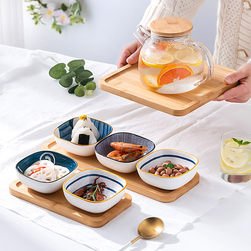 水果盘小吃碟客厅家用蘸料碟餐具