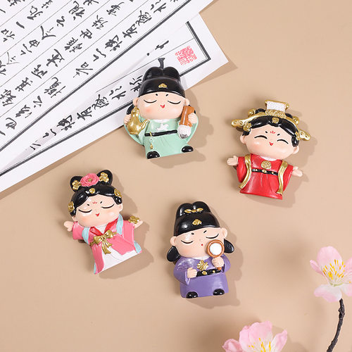中式大唐盛世树脂冰箱