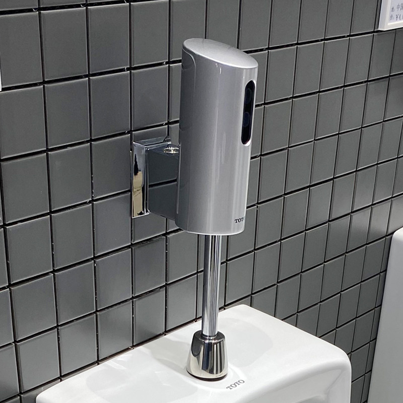 TOTO小便池自动感应冲水器DUE110BK/SK/PBK/PSK红外线冲洗阀(11)