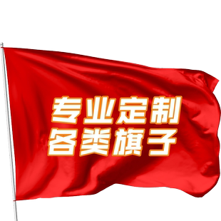 定制横幅旗帜定做导游旗帜定制广告旗子定制订做国旗厂旗队旗刀旗横幅条幅定制包邮班旗手拉超大国旗定制