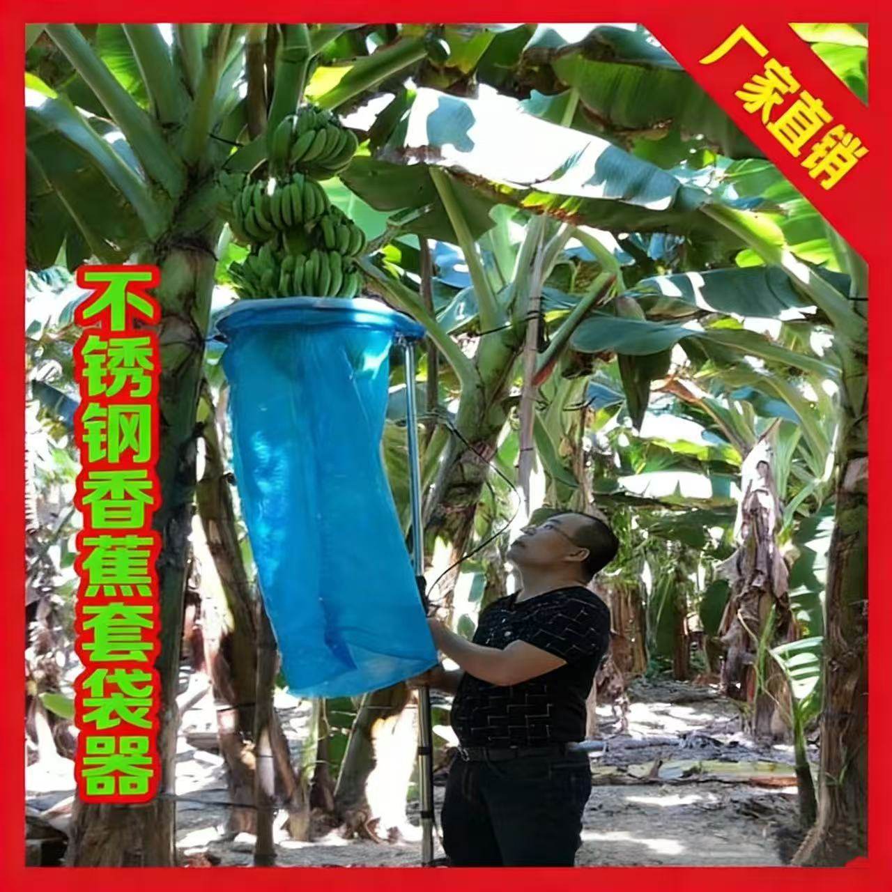 香蕉套袋神器不锈钢香蕉套袋器套香蕉袋子工具机器定制香蕉套袋机,农机/农具/农膜,其它农用工具,淘宝优惠券,粉丝福利购,淘宝优惠卷