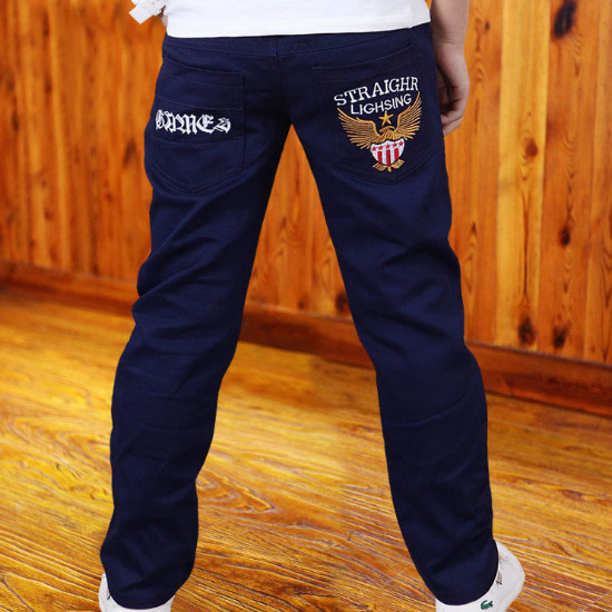 男童裤子春装2026新款宽松中大童学生童裤儿童长裤男孩修身休闲裤