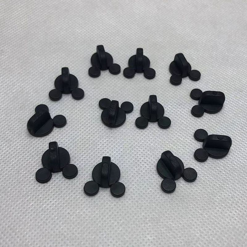 耳朵胶帽蝴蝶胶帽胸针扣