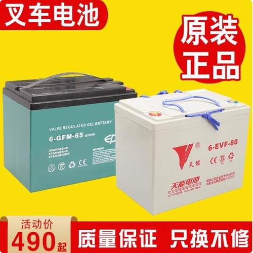 中力6-GFM65免维护叉车电池
