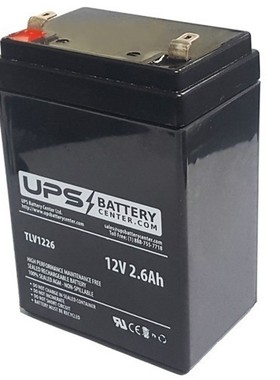 COMEN 科曼STAR-8000A心电监护仪电池 DJW12-2.6 LEOCH 12V2.6AH