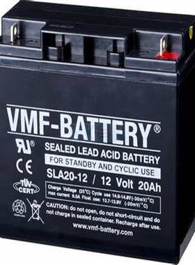VMF-BATTERY蓄电池 SLA20-12 12 VOLT 20AH 免维护铅酸电池