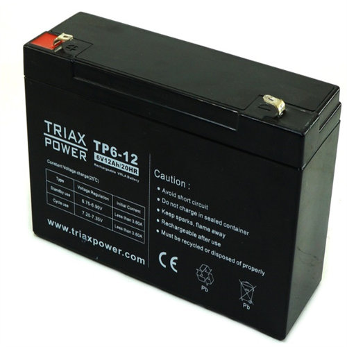 TRIAXPOWER蓄电池TP6-126V12A