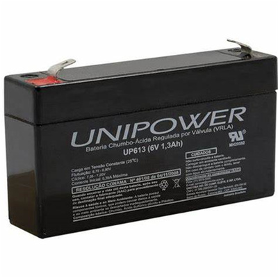 UNIPOWER蓄电池UP6136V1.3AH免