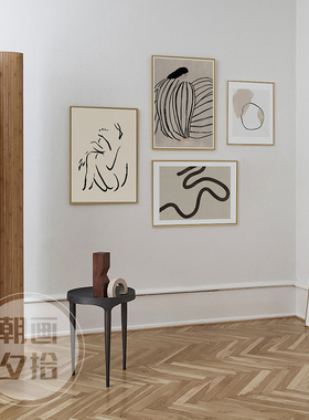 Easten Sonnet装饰画组合北欧客厅装饰画抽象沙发背景墙挂画轻奢