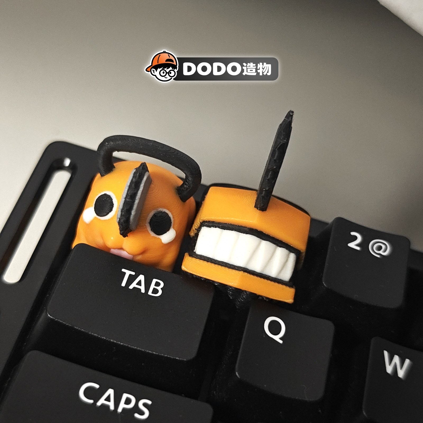 电锯人恶魔电次波奇塔3D打印个性键帽可爱Q版客制化机械键盘,电脑硬件/显示器/电脑周边,键帽,淘宝优惠券,粉丝福利购,淘宝优惠卷