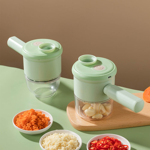 打蒜机捣蒜泥搅碎器绞家用切蒜压蒜蒜头大蒜搅拌机磨小型神器拉蒜