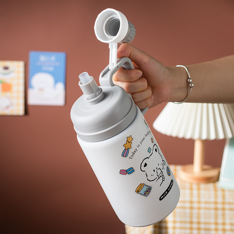 保温杯大容量水杯女女士男士儿童高颜值大号学生女士可爱简约日式,餐饮具,保冷/保温杯,淘宝优惠券,粉丝福利购,淘宝优惠卷