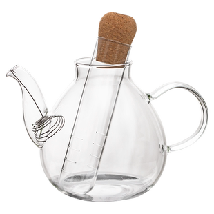 高硼硅围炉电陶炉煮茶壶耐高温功夫壶养生壶明火玻璃壶一人饮花茶