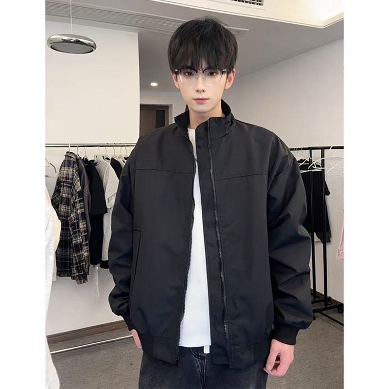 三防工装飞行夹克男春秋季立领户外棒球服外套短款工装冲锋衣上衣