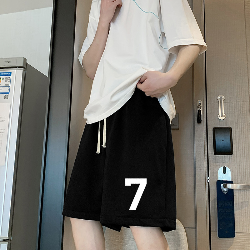 纯棉运动短裤男士胖子加肥加大码宽松五分裤夏薄款肥佬休闲四分裤